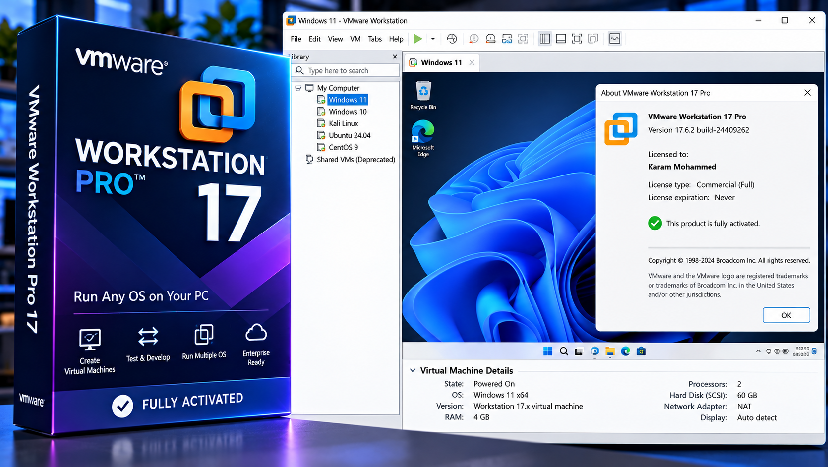 Download VMware Workstation 2026 Crack